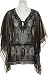 RAMPAGE Sheer Scroll Print St. Tropez Kaftan [40785041677], Small