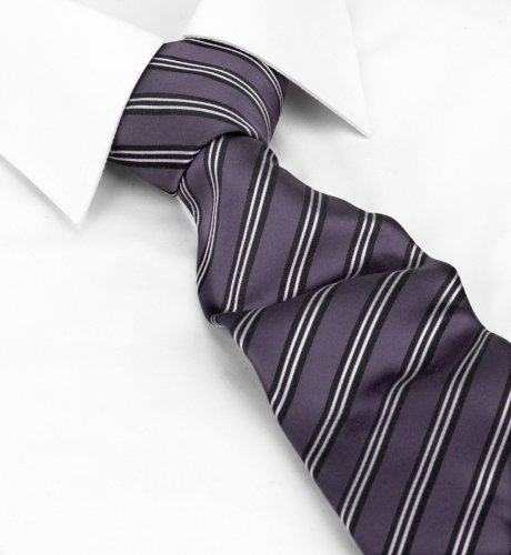 Autograph Pure Silk Diagonal Stripe Tie