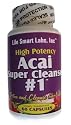 ACAI SUPER CLEANSE #1 TM HIGHLY POTENT 60 capsules ANTIOXIDANT, Detox, Colon Cleanse, Weight Loss : The Perfect Proportion of Ingeredients