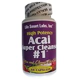 ACAI SUPER CLEANSE #1 TM HIGHLY POTENT 60 capsules ANTIOXIDANT, Detox, Colon Cleanse, Weight Loss : The Perfect Proportion of Ingeredients
