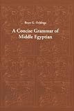 A Concise Grammar of Middle Egyptian