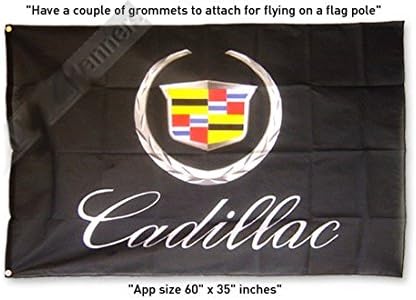 New Flag Cadillac 3x5 Feet Banner with 2 metal grommets ct6 ats elr xts