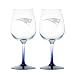 New England Patriots 12.75-Ounce Wine Glass Set