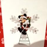 Disney Santa Mickey Mouse Christmas Tree Topper NEW