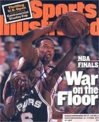Marcus Camby (New York Knicks) autographed Sports Illustrated Magazine