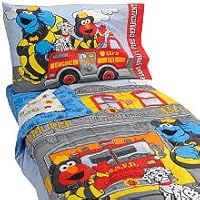Sesame Street Fire Department 4 Piece Set