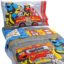 Sesame Street Fire Department 4 Piece Set