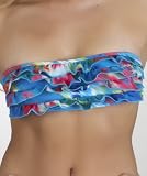 Guess-Avant Garden Bandeau Bikini Top Multi