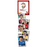 UEFA Euro2008 Soccer Futbol Official Panini Collectibles Stickers - Set of 25 Packs