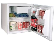 Haier HSA02WNDWW 1.7 Cu Ft. Compact Refrigerator/Freezer, White