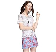 Summer Cotton Illusion Lace  Dress