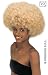 Sports : Riesen Afro Per&uuml;cke blond