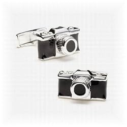 Sterling Camera Cufflinks