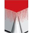 Dripping Blood Plastic Tablecover 54"x108"
