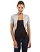 PattyBoutik Women's Pleated Sides Bolero Shrug