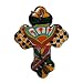 Talavera Wall Cross / Crucifix, Small - Assorted Colors