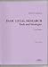 Books : Basic Legal Research Tools and Strategies