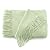 Empress Silk Plush Fringed Throw