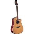 Takamine EGSF15SC Santa Fe Dreadnought Cutaway Solid Top Acoustic-Electric Guitar