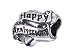Zable(tm) Sterling Silver Happy Anniversary Bead / Charm
