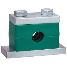Brennan CPS Series Stainless Steel Pipe Clamp, 3/8" Band Width, 0.675" Maximum Diameter