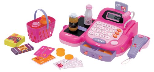 Childrens Toyshop  Toys : Lexibook Barbie Cash Register