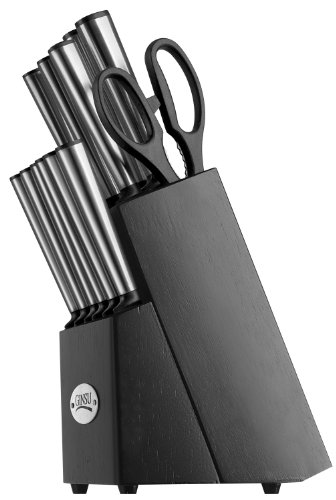 Ginsu Koden Series 14-Piece Black Block