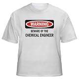 BEWARE OF THE CHEMICAL ENGINEER Youth T-Shirt (for Kids) ASH GREY LARGE