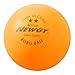 Newgy Robo-Balls - Gross (144) Orange Ping-Pong Balls