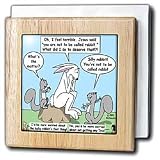 Dont Call Me Rabbit - 6 Inch Tile Napkin Holder