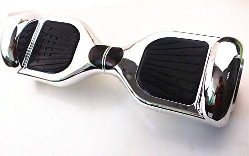 Cellot Two Wheels Self Balance Smart Drifting Scooter Electronic Mini Unicycle Intelligent Monocycle Chrome Bright Color (Chrome Silver)