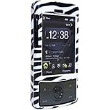 Amzer Snap On Crystal Hard Case for HTC Touch Diamond (Zebra Print)