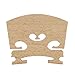 Andoer 5pcs * 3/4 Violin Bridge Maple 36mm in Height 3mm in Thickness Exquisite Workmanship