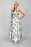 88F Womens Floral Chiffon Maxi Dress Size 8-16 Uk – Party – Evening – Long – Floral