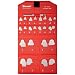 Starrett S167CHZ Combined 167AH And S167B Radius Gauges Inch Set With Holder, Satin Finish, 1/64" - 1/2" Range, 1/64", 1/32" Increments (25 Gauges)