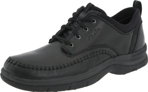 Clarks Men's Portland Oxford, Black Leather, 10 M Clarks Men's Portland Oxford, Black Leather, 10 M