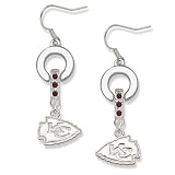 NFL Kansas City Chiefs LogoArt MVP Earrings