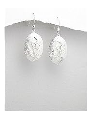 Butterfly Earrings In 92.5 Sterling Silver
