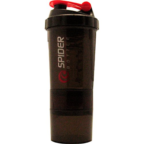 new year Spider Bottle - SpiderMix Mini2 Go Shaker Bottle Black/Red - Scale: 16oz (Cup: 25oz)B008OH8TNG