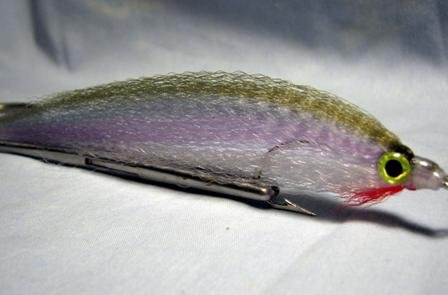 Merrimack River Flies Herring Streamer Fly Size 2/0 Olive