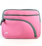 Laptop Sleeve Case for 10 inch Arnova 10 501714, 10b 501737, 10G2 501766 Tablet + A Carabiner Hook. Additional teddy bear cellphone keychain charm for a Valentine Gift!