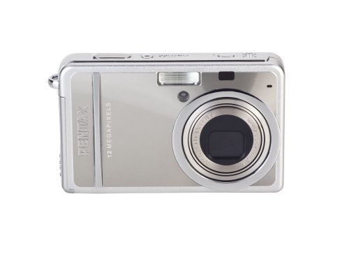 416L6oq0RQL Pentax Optio S12 12MP Digital Camera with 3x Optical Zoom (Silver)