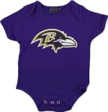 Baltimore Ravens Newborn Purple Reebok Logo Creeper