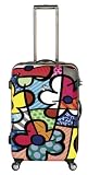 Britto by Heys USA Flowers 26 Spinner Case