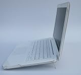 Clear mCover® Hard Shell Cover Case for A1342 White Unibody MacBook 13-inch (Model No. A1342, Order # MC207LL/A MC516LL/A, released after Oct. 20, 2009)