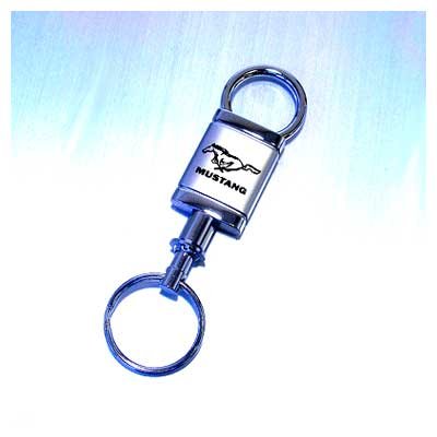 Buy Auto Gold KCVMUS Stainless Steel Key Chains, Valet Style, Mustang