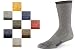 Wigwam Men's Merino Wool Comfort Hiker Crew Length Sock, Charcoal, X-Large