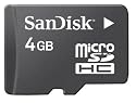 SanDisk 4GB MicroSDHC Card with SD Adpater ( SDSDQ-4096-A11M, US Retail Package )