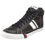 Pro-Keds Men's Shotmaker Mid Sneaker,Black/White,12 M US