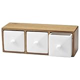 Paseo Spice Rack w/Ceramic Drawer GI-92